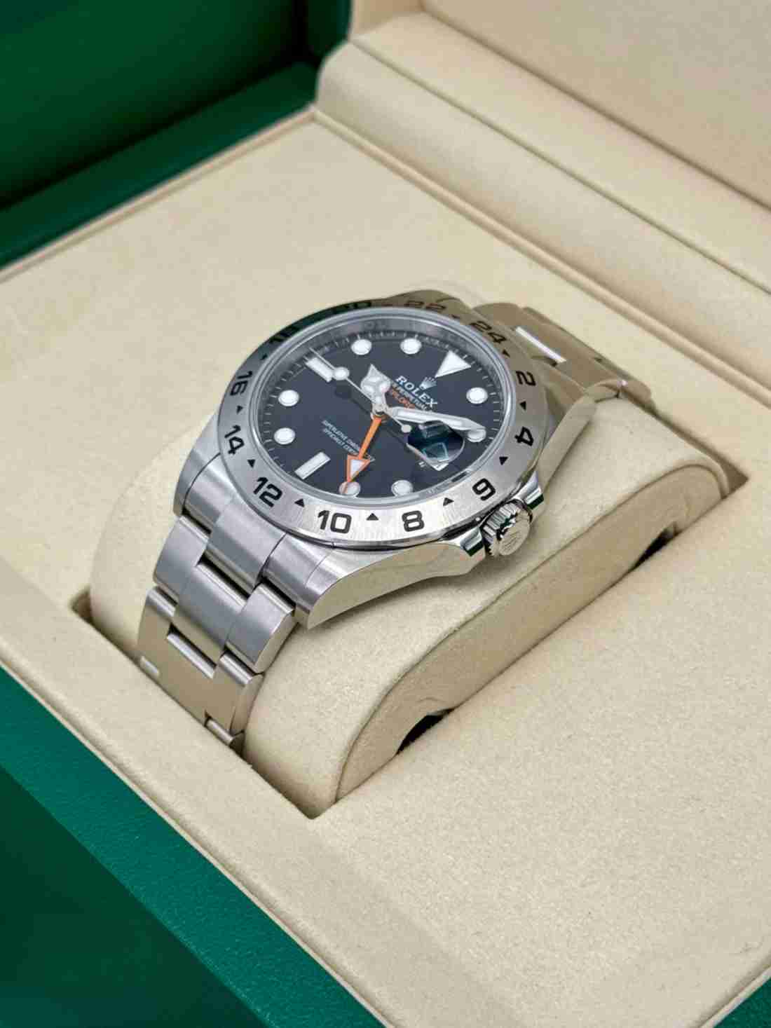 NEW 2026 Rolex Explorer II 42mm 226570 Stainless Steel Black Dial - Image 4